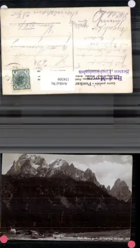 154309,Trentino Foto Ak Bad Moos g. d. Dolomiten Sexten Fischleinboden