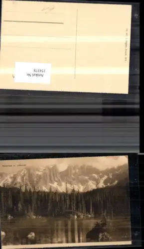 154378,Trentino Karersee m. Latemar Deutschnofen