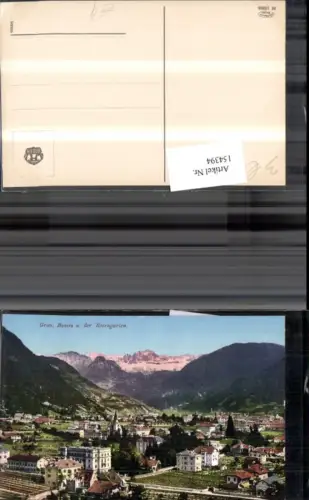 154394,Trentino Gries b. Bozen m. Rosengarten