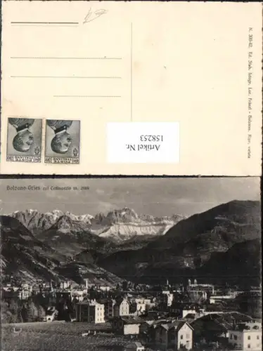 158253,Trentino Gries Bozen col Catinaccio