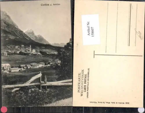 158607,Trentino Cortina Ampezzo g. Antelao