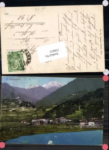 158615,Trentino San Cristoforo 1910 St. Christof am See
