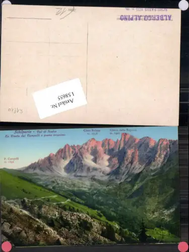 158655,Trentino Schilpario Val di Scalve Cresta dei Campelli