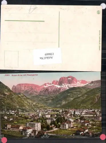 158669,Trentino Gries Bozen Rosengarten