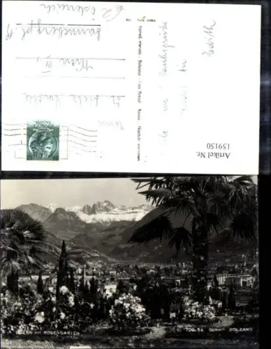 159150,Trentino Bolzano Bozen m. Rosengarten
