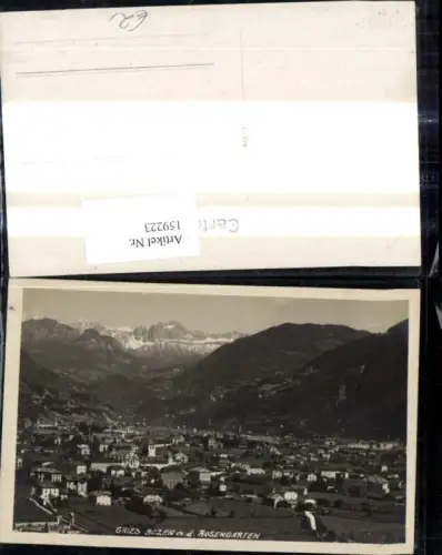 159223,Foto Ak Trentino Bolzano Gries Bozen m. d. Rosengarten