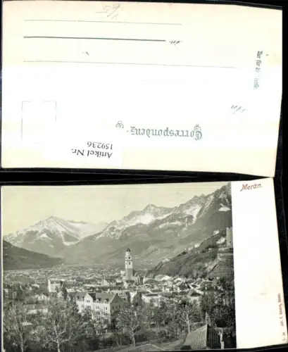 159236,Trentino Bolzano Meran Teilansicht pub Joh. F. Amonn