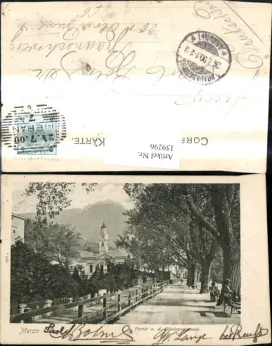 159296,Trentino Bolzano Meran Partie a. d. Giselapromenade