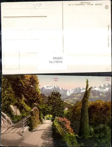 159343,Trentino Bolzano Meran Vegetation i. d. Gilfanlage