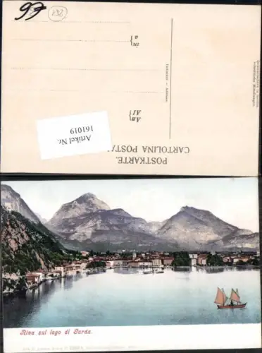161019,Trentino Riva sul Lago di Garda Gardasee 1905