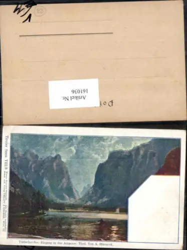 161036,Trentino Litho Tiroler Seen pub Philipp e Kramer VIIIeuro3 Toblach Toblachersee