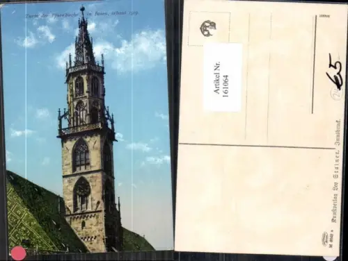 161064,Trentino Turm Pfarrkirche Bozen pub Amonn M 6642 n