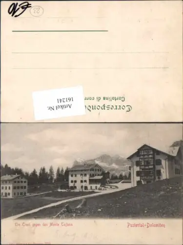 161241,Trentino Pustertal Dolomiten Tre Coci Drei Zinnen Schluderbach Monte Tofana