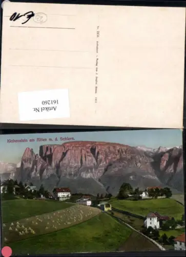 161260,Trentino Klobenstein am Ritten m.d Seis am Schlern