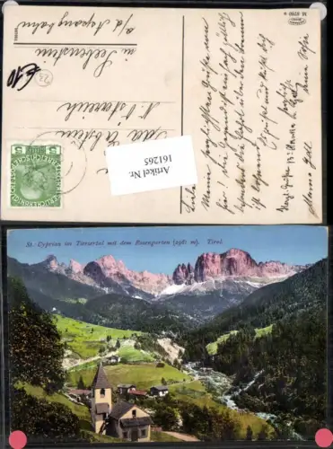 161265,Trentino St Cyprian im Tiersertal Tiers Rosengarten Dolomiten pub Amonn