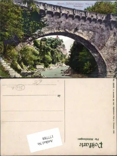 177788,Trentino Meran Merano Weg m. Zenoburg