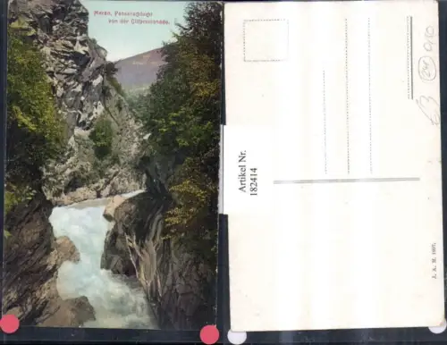 182414,Trentino Meran Passerschlucht v. d. Gilfpromenade