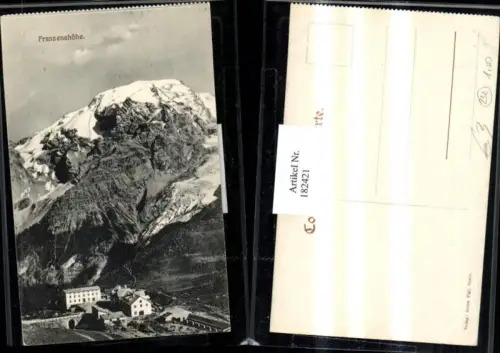 182421,Trentino Franzenshöhe b. Sulden Südtirol Ortler