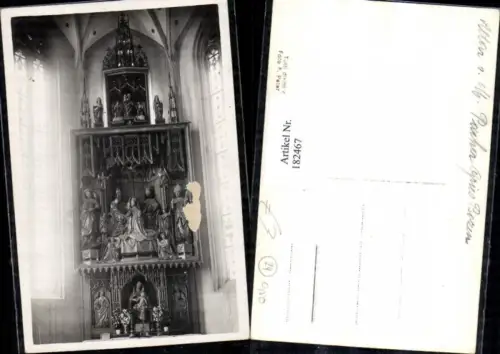 182467,Trentino Altar Pacher Gries Bozen Südtirol Kirche v. Innen