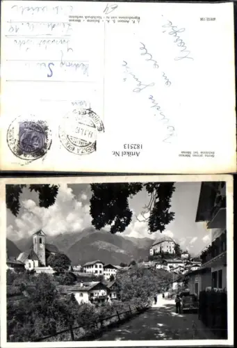 182513,Trentino Schönna b. Meran Teilansicht Scena presso Merano