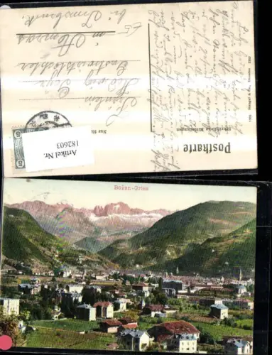 182603,Trentino Bozen Gries m. Rosengarten