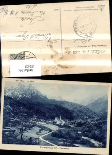 182621,Trentino Primiero Panorama