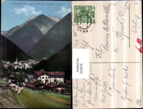 222478,Trentino Franzensfeste Totale a. d. Brennerbahn
