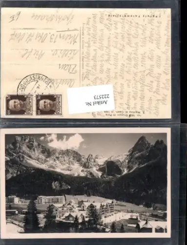 222573,Trentino Gruppo di Pala S. Martino di Castrozza b. Siror Totale