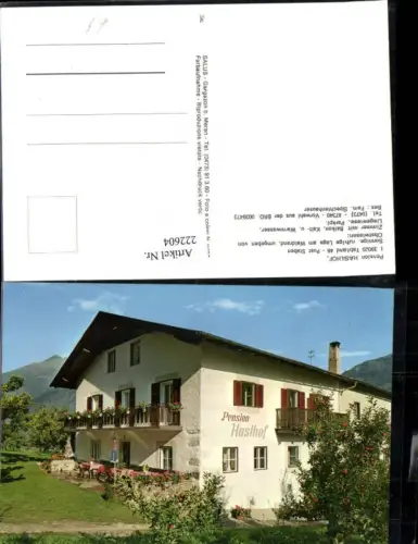 222604,Trentino Pension Haslhof b. Tabland Post Staben
