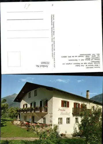 222605,Trentino Pension Haslhof b. Tabland Post Staben