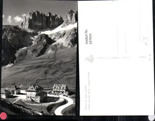 247016,Trentino Trento Passo Pordoi Cima Pordoi Bergkulisse