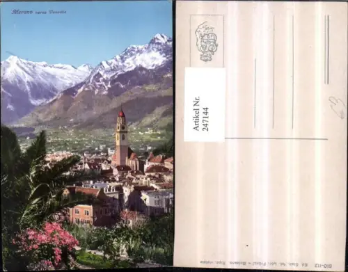 247144,Trentino Bolzano Merano Meran Totale verso Venosta