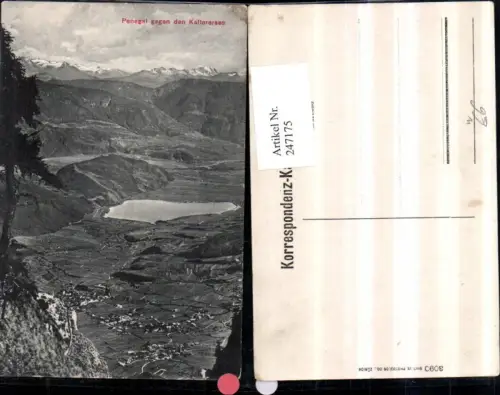 247175,Trentino Bolzano Penegal b. Sarnonico geg. Den Kalterersee Totale
