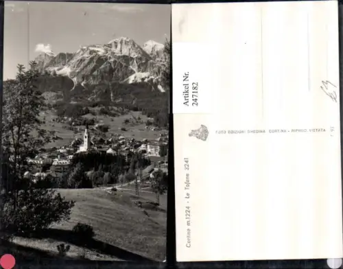 247182,Trentino Bolzano Cortina Totale le Tofane