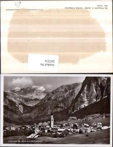 247231,Trentino Bolzano Cortina Totale m. Da Miramonti