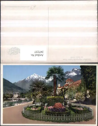 247237,Trentino Bolzano Merano Meran Passeggiata Regina Elena col Casino Nuova