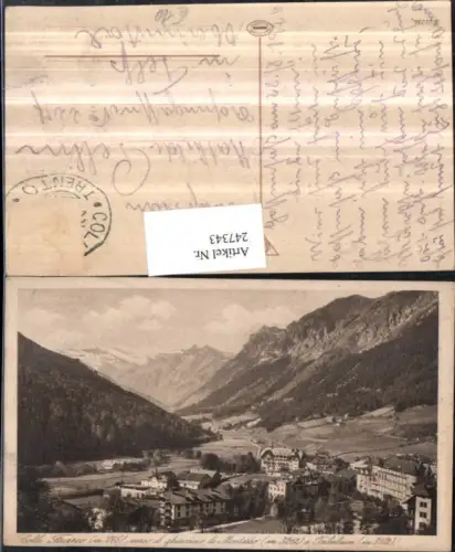 247343,Trentino Bolzano Colle Isarco Gossensaß Totale verso il ghiacciaio di Montarso e Tribulaun