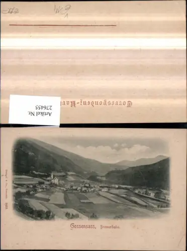 276455,Trentino Bolzano Gossensaß Totale pub Stengel u. Co 2403