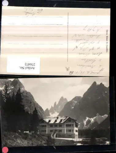 276472,Trentino Bolzano Hotel Dolomiti b. Innichen Sexten Bergkulisse