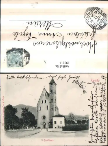 292514,Trentino Trento Trient San Apollinare Kirche pub Stengel e Co 7195