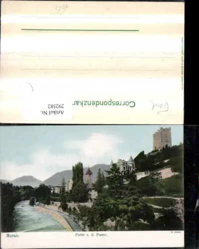 292582,Trentino Bolzano Merano Meran Partie an d. Passer