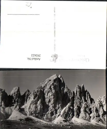 292622,Trentino Bolzano Il Gruppo di Cir Bergkulisse b. Wolkenstein in Gröden