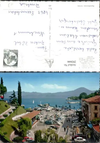 292666,Trentino Trento Gardasee Peschiera Betteloni Platz u. Gärten Parkplatz