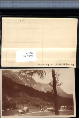 312479,Trentino Bolzano Karerpasshotel b. Welschnofen m. Latemar Bergkulisse