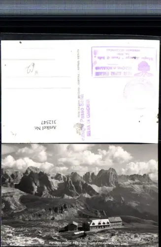 312547,Trentino Bolzano Rifugio Monte Pez b. Völs am Schlern Bergkulisse