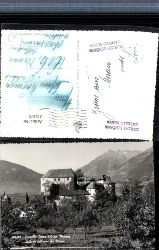 312619,Trentino Bolzano Meran Merano Castello Scena Schloss Schönna Bergkulisse