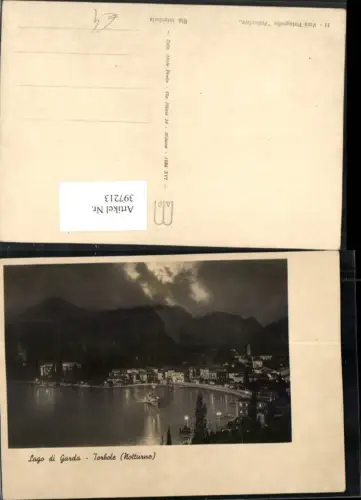 397213,Trentino Trient Lago di Garda Torbole Notturno Totale b. Nacht