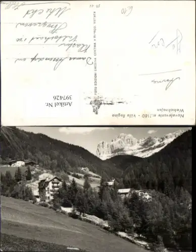 397426,Trentino Bolzano Novalevante Villa Regina b. Welschnofen Bergkulisse
