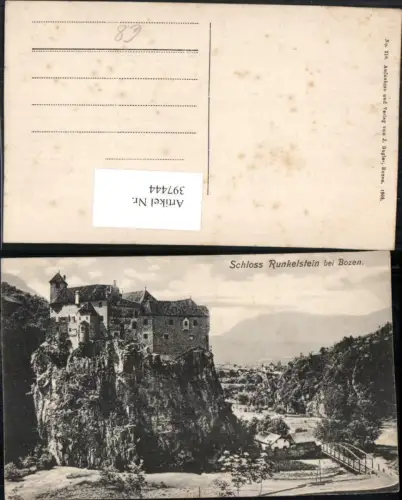 397444,Trentino Bolzano Schloss Runkelstein b. Bozen
