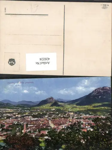 420224,Trentino Trento Trient Veduta generale Totale
